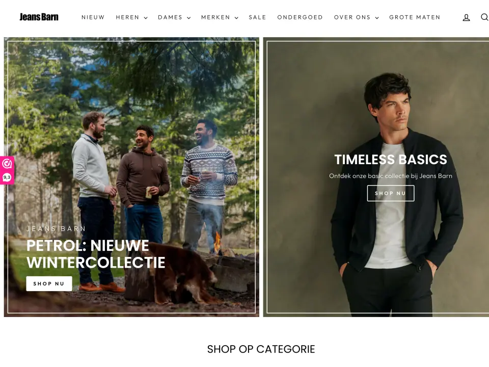 Jeans Barn: shopify 2.0-webshop
