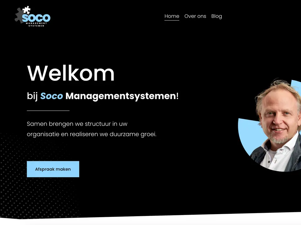 SOCO: website en huisstijl in squarespace