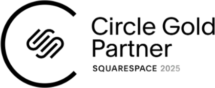 Squarespace Circle Gold Partner 2025