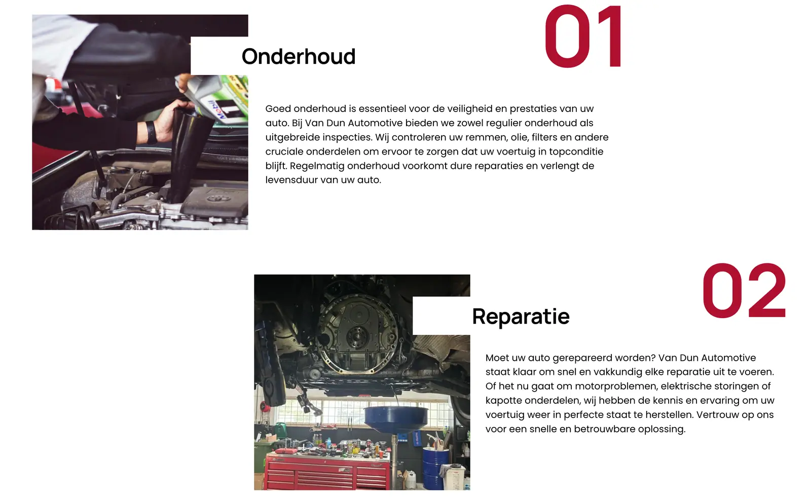 Van Dun Automotive: nog een pagina